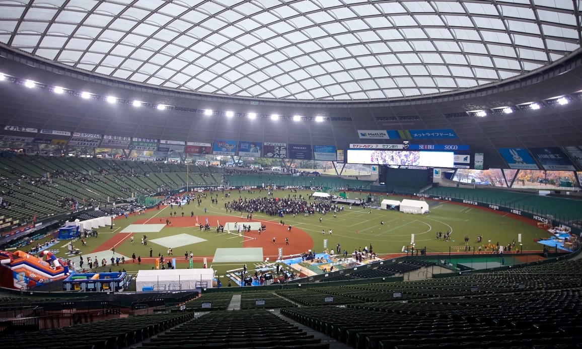 イベント　運動会　ドーム　球場