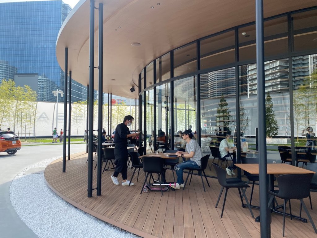 NISSAN PAVILION 日産 ニッサンパビリオン CAFE カフェ 体験 レポート