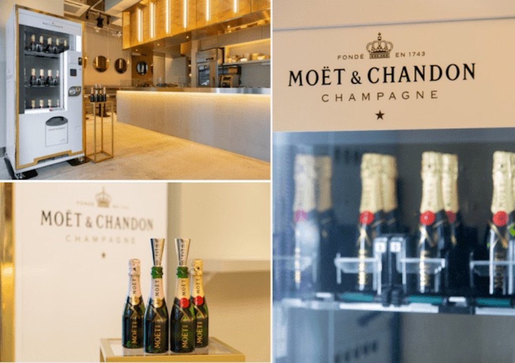 渋谷、MIYASHITA PARK、ミヤシタパーク、シャンパン、MOËT MINI-MATIC、MOËT 