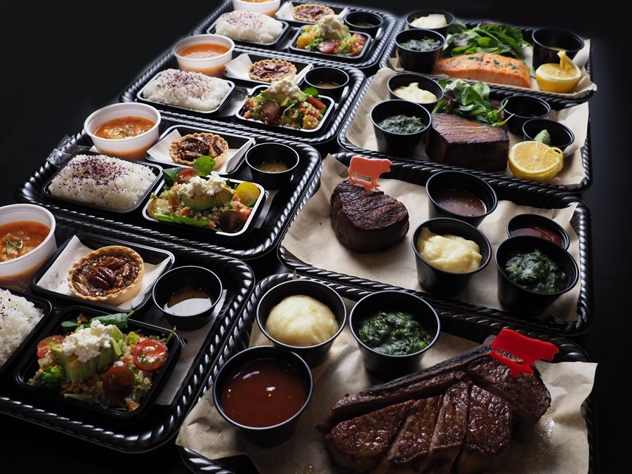 ウルフギャング、SIRLOIN STEAK BENTO BOX、高級弁当