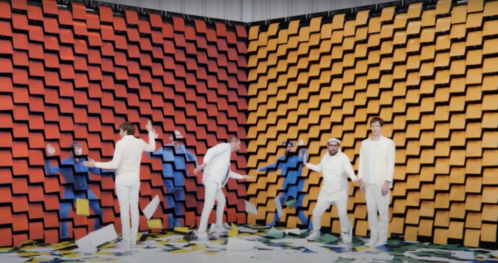 OKGo、オーケーゴー、ペーパーマッピング、クリエイティブアイデア