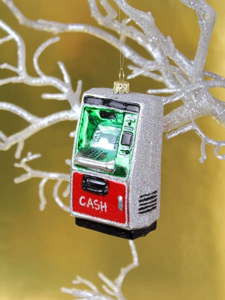 クリスマス、オーナメント、クリスマスオーナメント、ユニーク、ATM