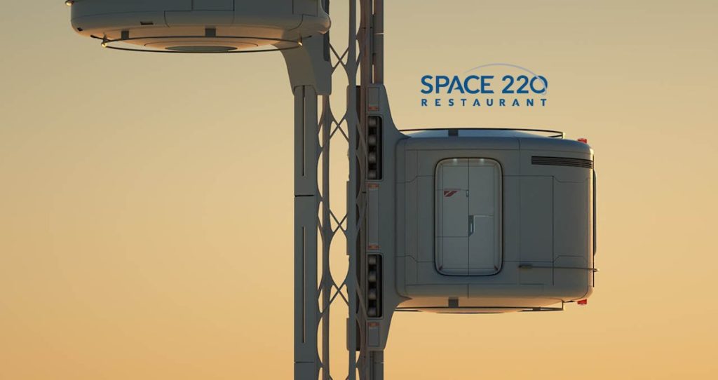 宇宙、space220、ディズニー、アメリカ、宇宙ディナー、宇宙レストラン