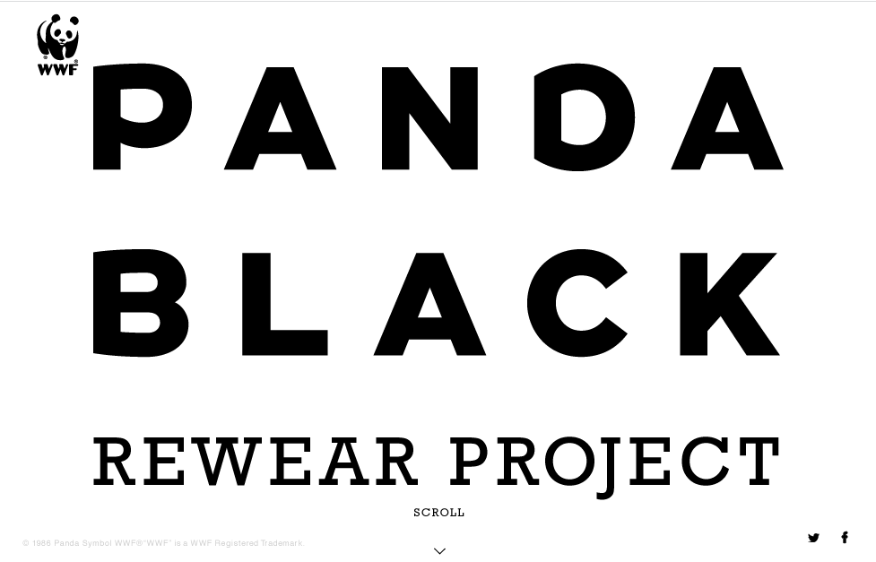 PANDA BLACK REWEAR PROJECT