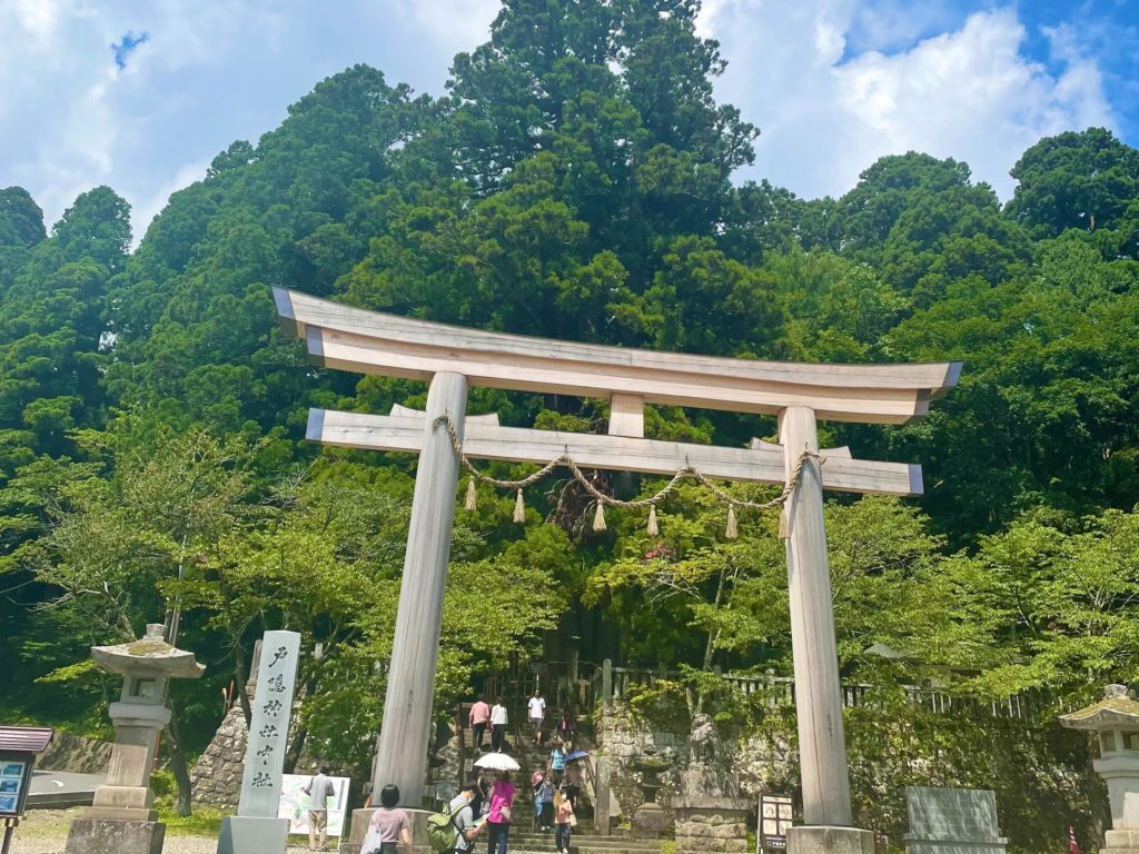 戸隠神社 鳥居