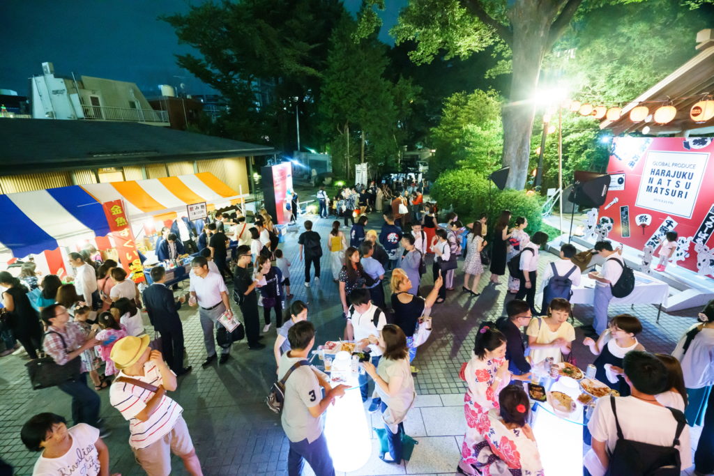 原宿夏祭り　祭　浴衣　イベント