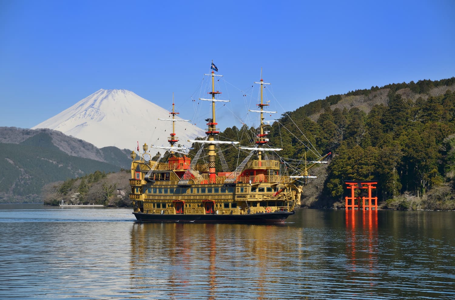 箱根観光船　ユニークベニュー　富士山