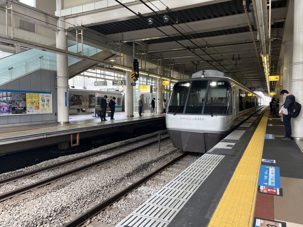 小田急ロマンスカー 箱根 電車