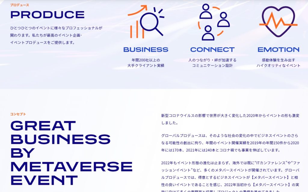 グローバルメタバースのプロデュースについて