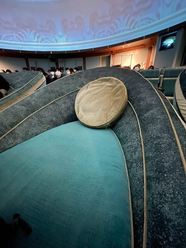プラネタリア東京 planetariatokyo プラネタリウム 銀河シート