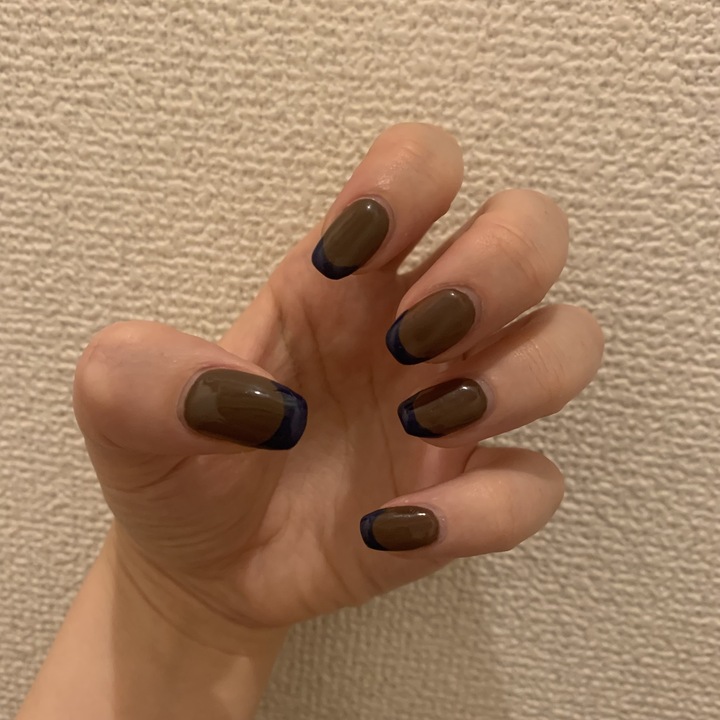 セルフネイル ジェルネイル ネイル ネイルアート フレンチネイル スクエアネイル