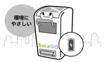 SmaGO、スマートゴミ箱、ゴミ箱、フォーステック