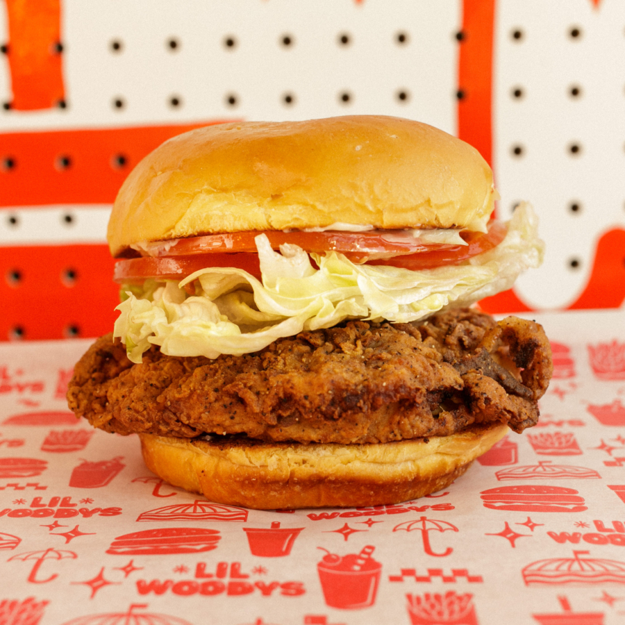 lilwoodys リルウッディーズ チキンサンド ハンバーガー 日本初上陸