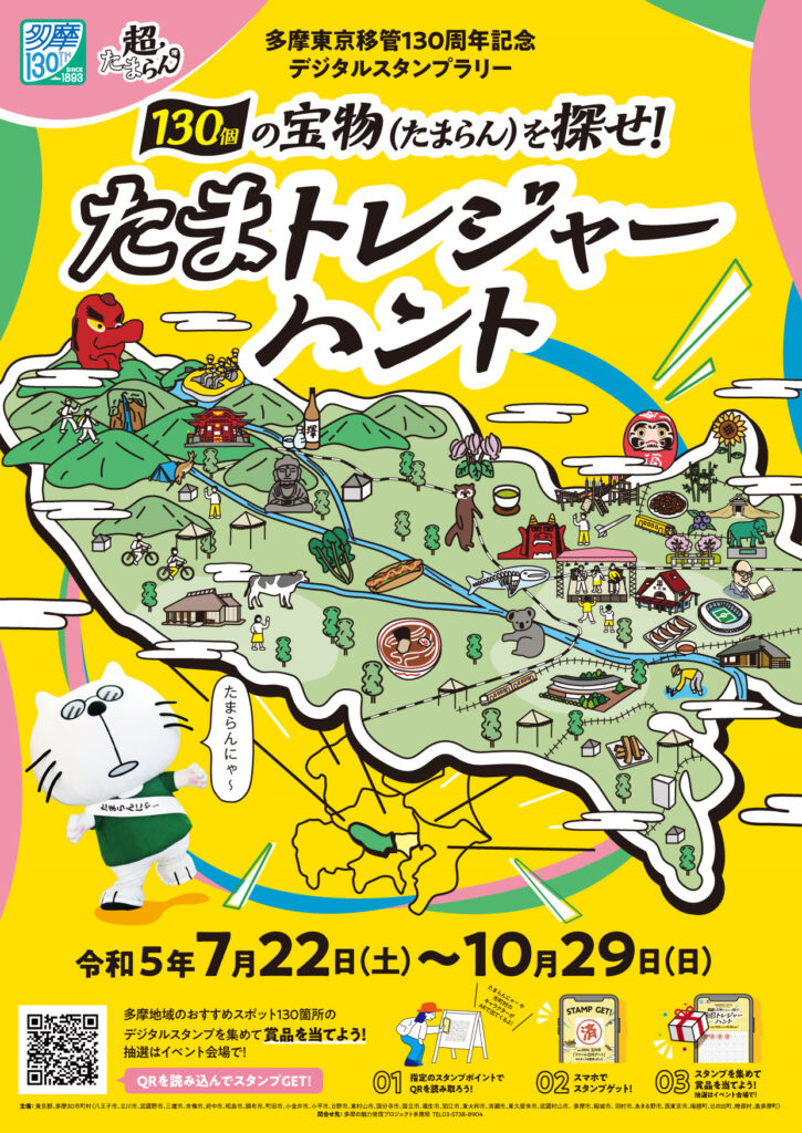 多摩市　超たまらん博　多摩移管120周年　記念イベント