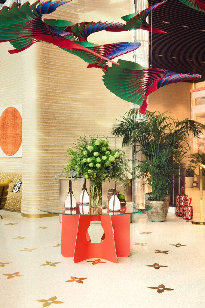 ドーハ、ハマド国際空港、ルイ・ヴィトン、ヴィトン、Louis Vuitton Lounge by Yannick Alléno、ルイ·ヴィトン ラウンジ by ヤニック·アレノ