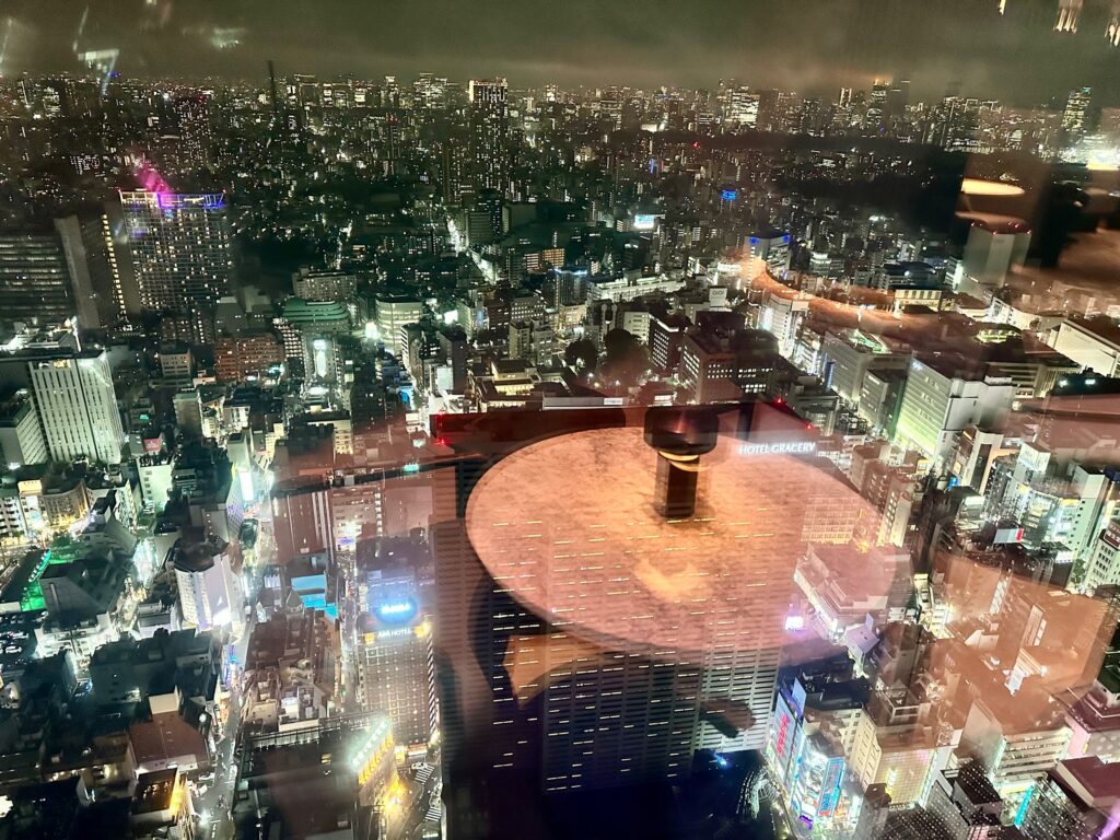 東急歌舞伎町タワー　新宿　ホテル　ベルスター　BELLUSTAR　景色　夜景　バー