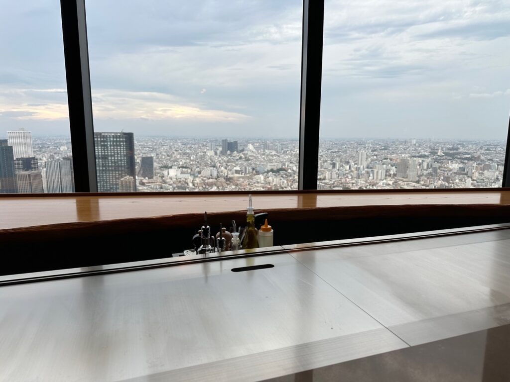 東急歌舞伎町タワー 新宿 ホテル ベルスター BELLUSTAR 景色 鉄板焼き