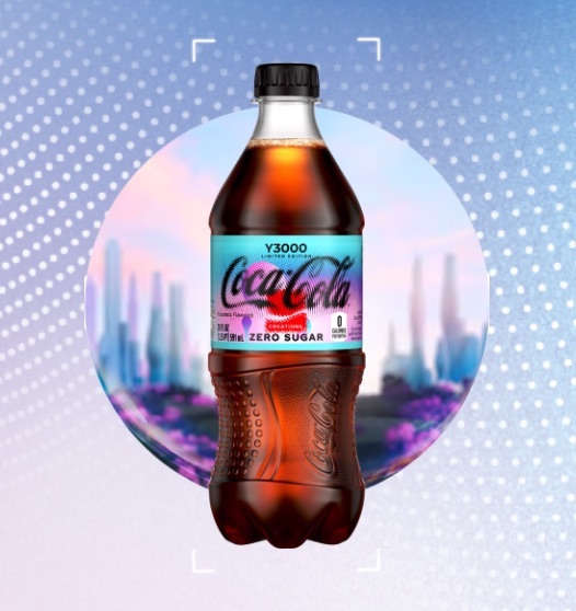 未来味のコカ・コーラ　パッケージデザイン