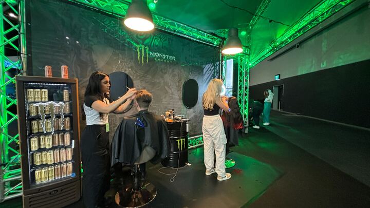 SXSWSYDNEY ヘアカットブース