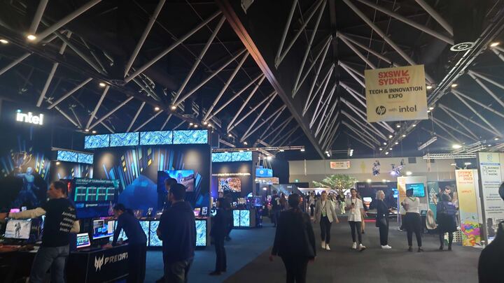 SXSWSYDNEY ブース