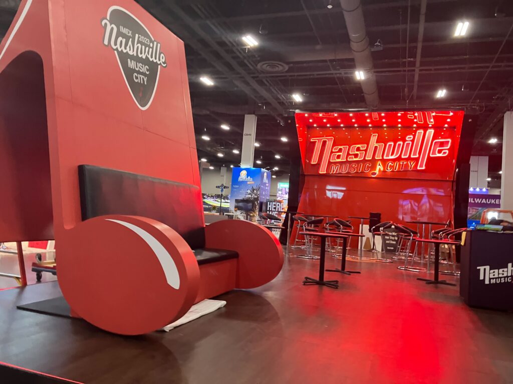 IMEX America 2023 Nashville ブース