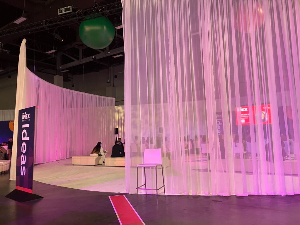 IMEX America 2023 IMEXアイデア交換ブース