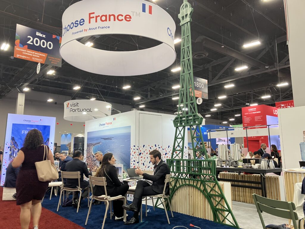 IMEX America フランスブース