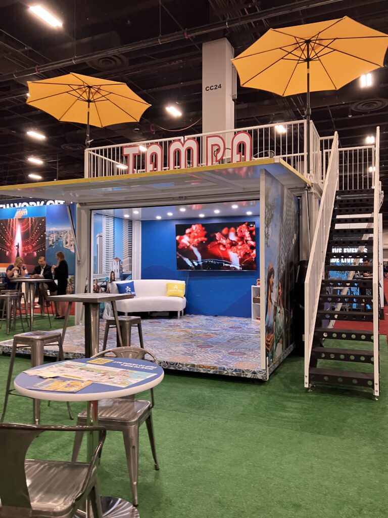 IMEX America TAMPAブース