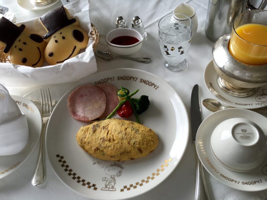 帝国ホテルの朝食　オムレツ