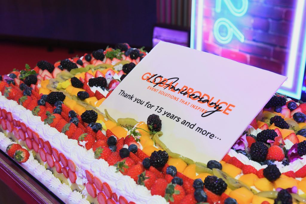 15thアニバーサリーケーキ